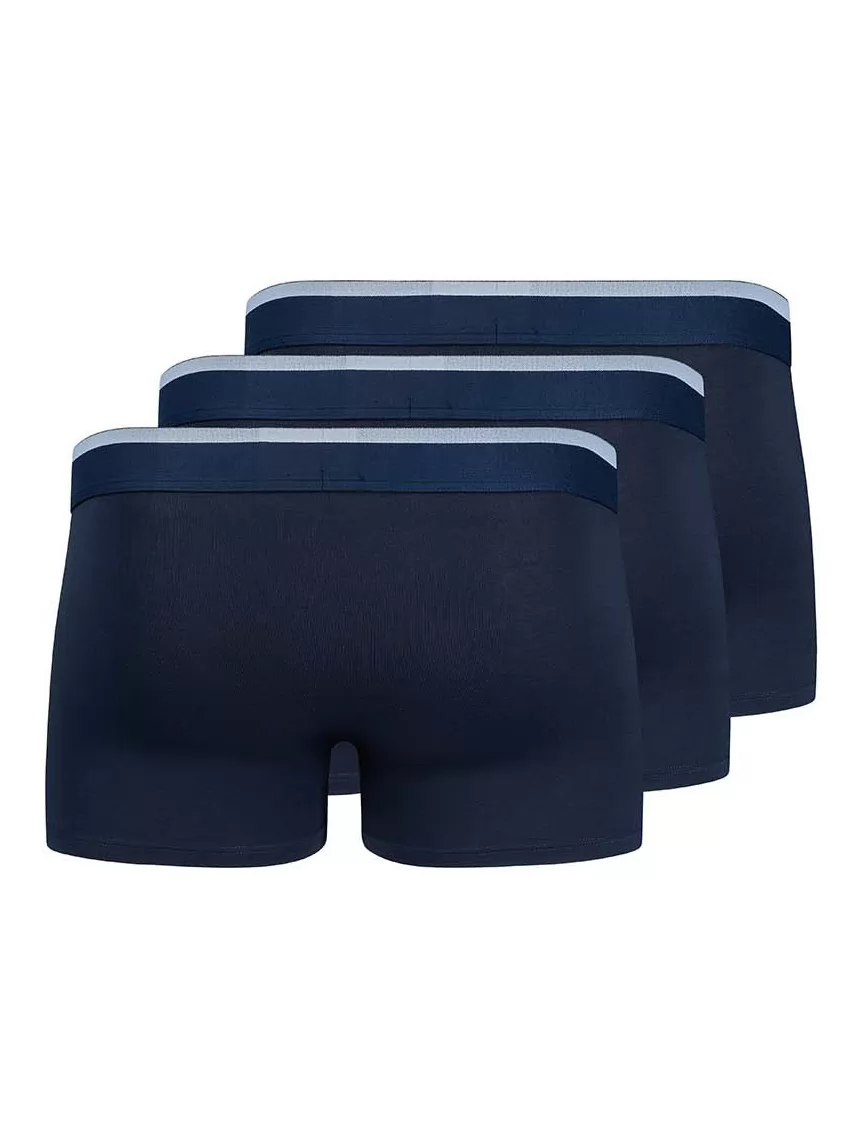 Granatowy, niebieski Bokserki męskie 3PACK Skiny Cotton Multipack 085742 - zdjęcie 4