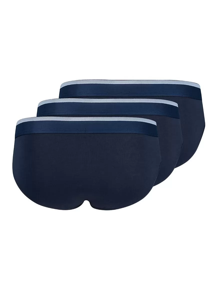 Granatowy Slipy męskie 3PACK Skiny Cotton Multipack 085741 - zdjęcie 5