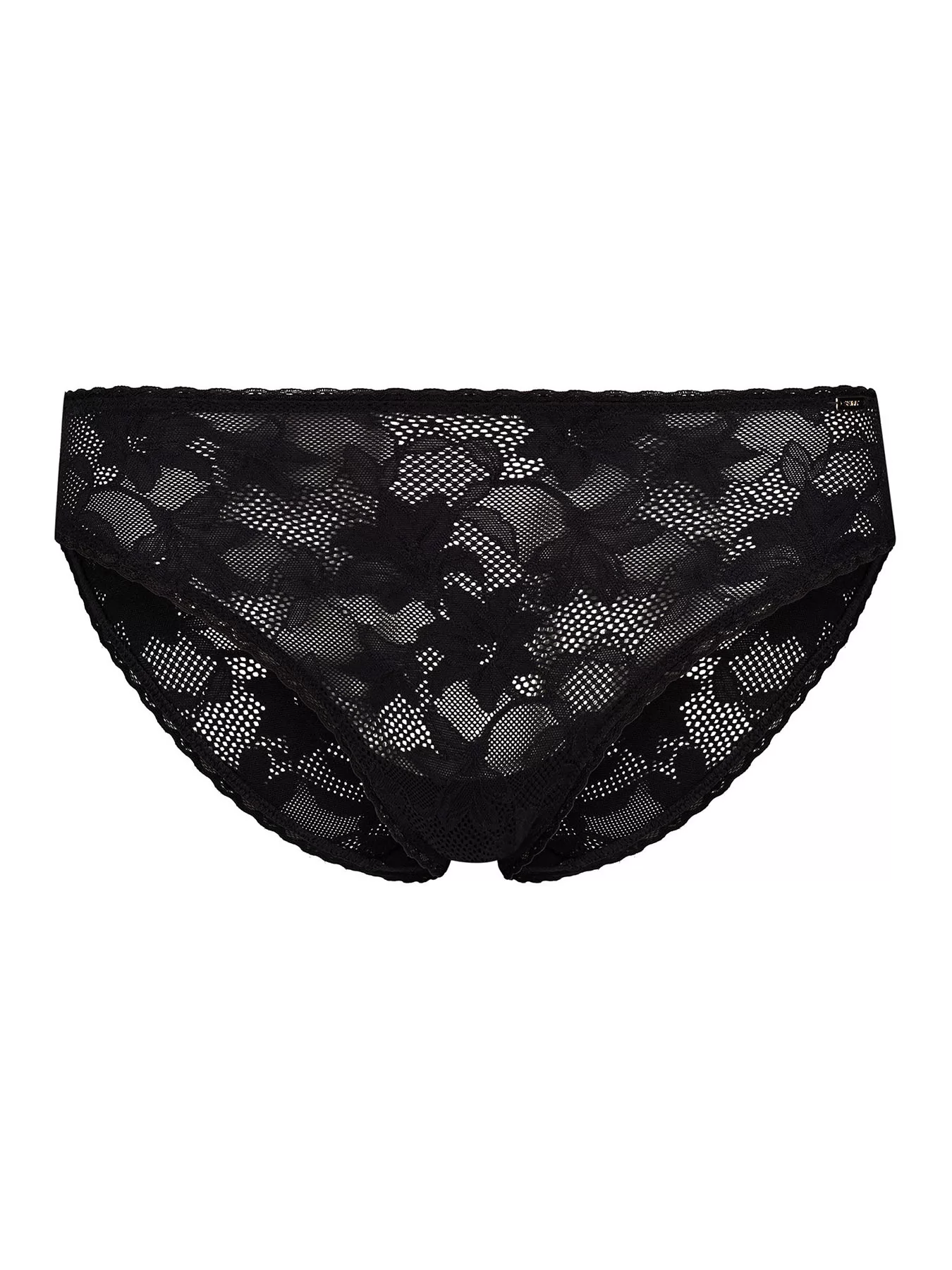Czarny Figi Skiny Stretchlace 087443 - zdjęcie 3