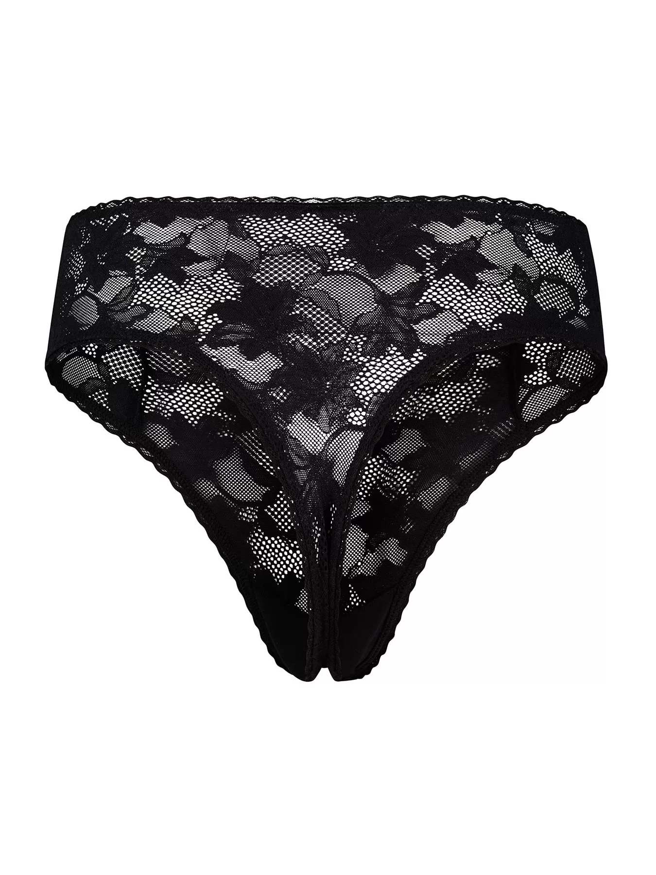 Czarny Stringi Skiny Stretchlace 087444 - zdjęcie 5