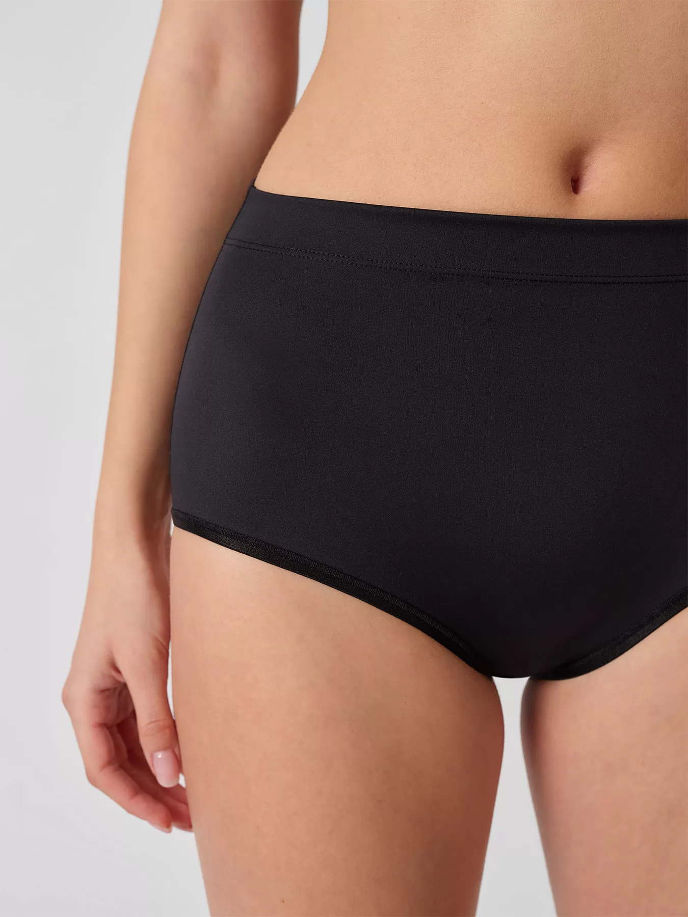 Czarny Figi modelujące Huber Perfect Shape 010446 - zdjęcie 3