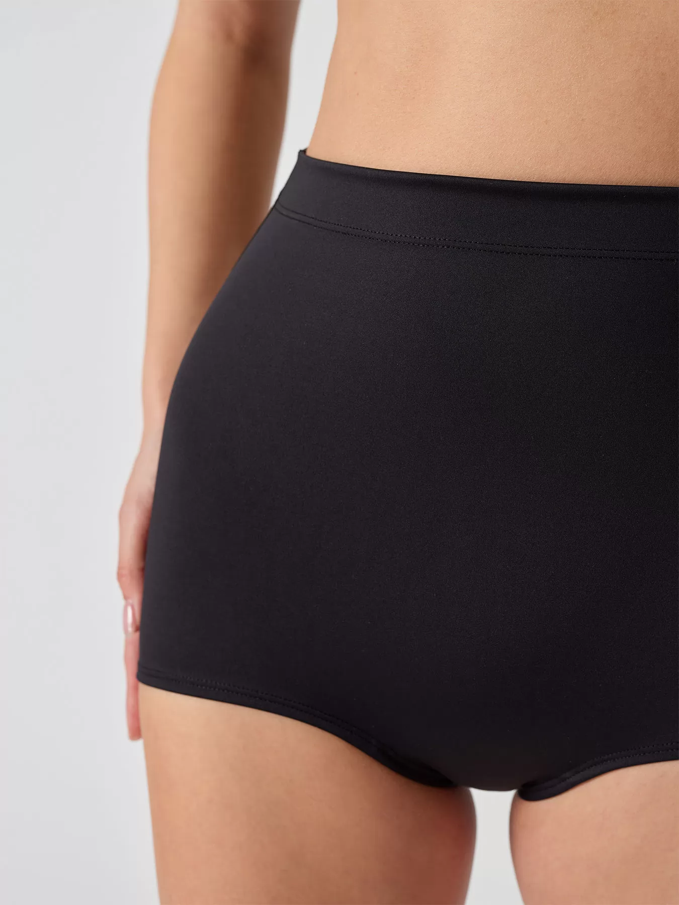 Czarny Figi modelujące Huber Perfect Shape 010447 - zdjęcie 3