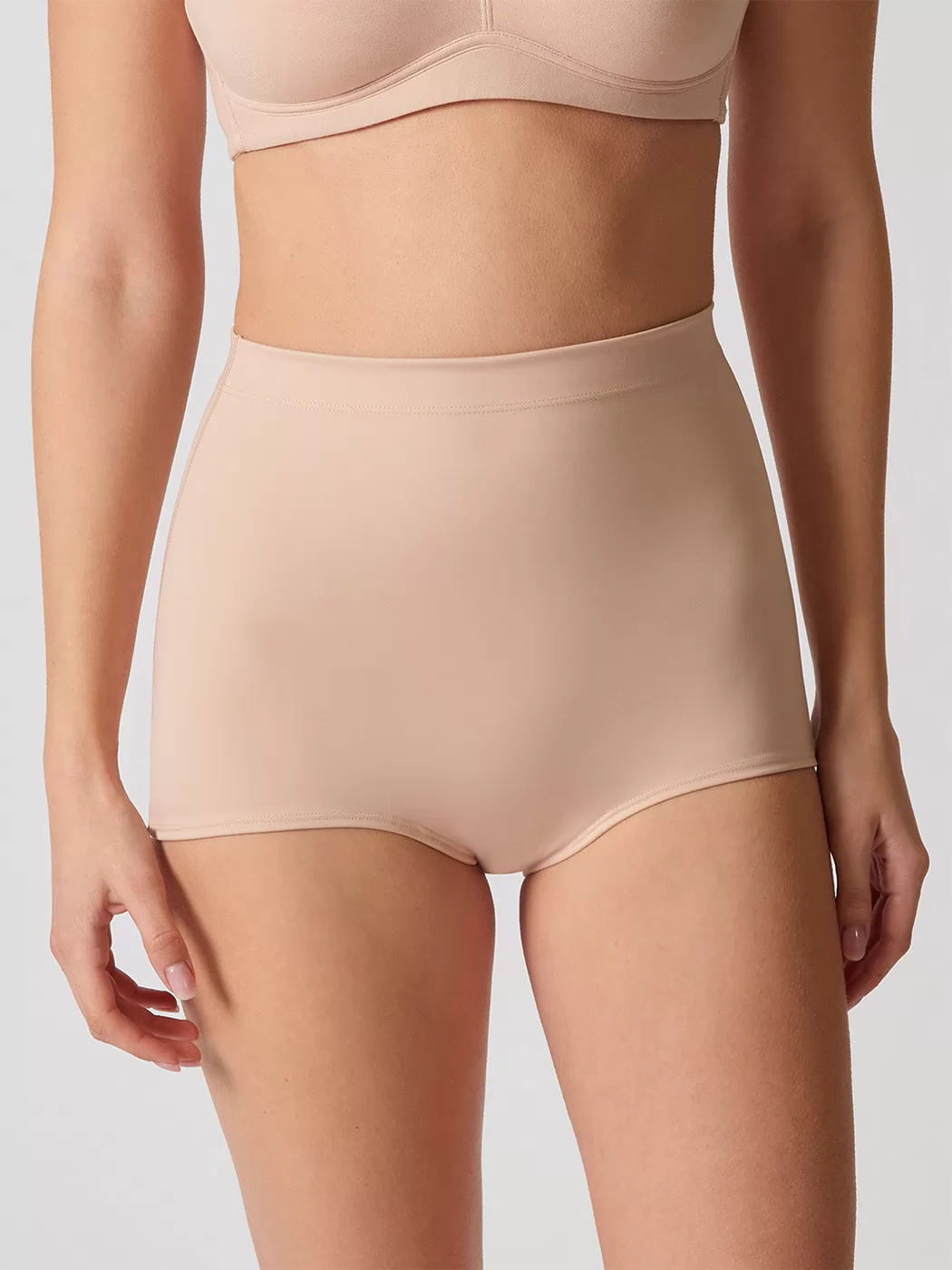 Beżowy Figi modelujące Huber Perfect Shape 010447 - zdjęcie 1